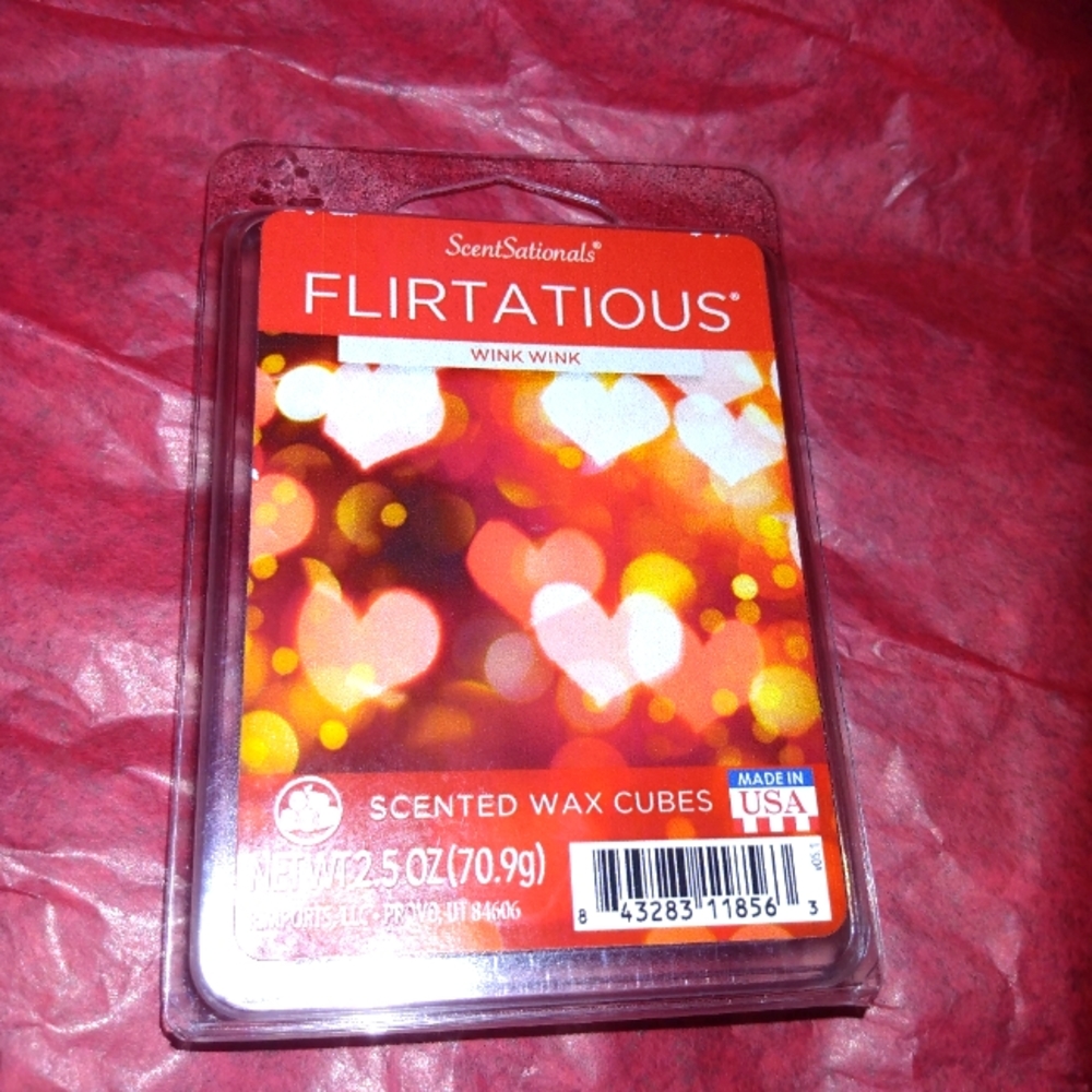 ScentSationals Flirtatious Wink Wink Scented Wax Cubes-2.5oz